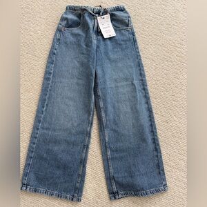 Zara Girls Light Blue Denim Jeans 8-9 Years NWT